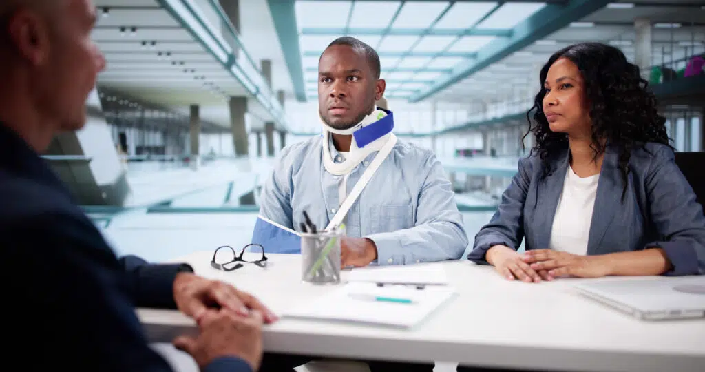 Compensate Injured Worker For Computer Accident, Personal Injury Lawyer Needed.